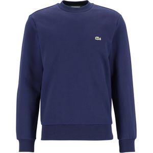 Lacoste heren sweatshirt, navy blauw -  Maat: M