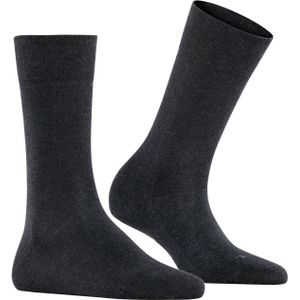 FALKE Sensitive London damessokken, antraciet grijs (anthra.mel)