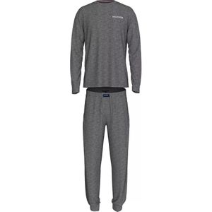 Tommy Hilfiger heren pyjama set, donkergrijs melange -  Maat: XXL