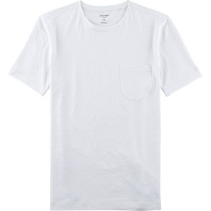 OLYMP Casual modern fit T-shirt, gebroken wit -  Maat: S