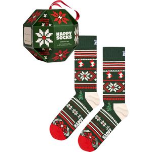 Happy Socks giftbox sokken snowflake multi - 36-40
