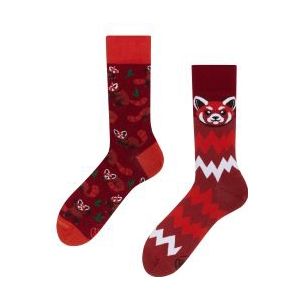 Many Mornings unisex sokken, Red Panda