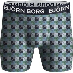 Bjorn Borg Performance boxers, microfiber heren boxers lange pijpen (1-pack), multicolor -  Maat: XXL