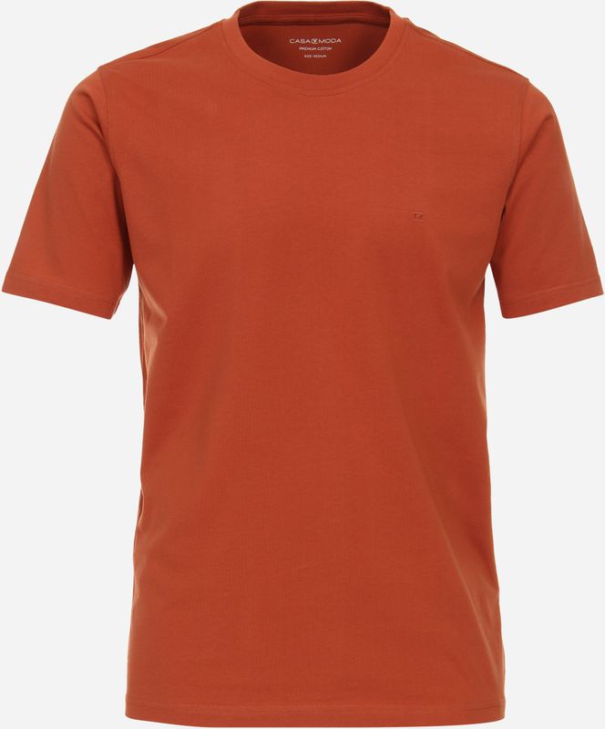 CASA MODA comfort fit heren T-shirt, oranje