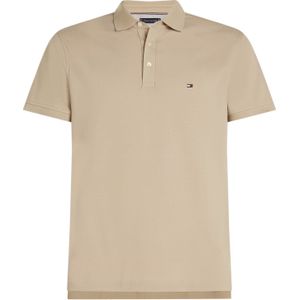 Tommy Hilfiger 1985 Slim Polo, heren poloshirt, beige