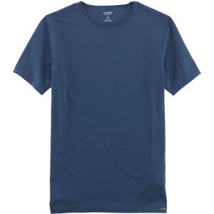 OLYMP Level Five Casual body fit T-shirt, indigo -  Maat: S
