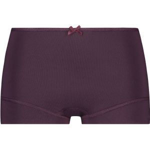 RJ Bodywear - Pure Color - Dames Short - Aubergine