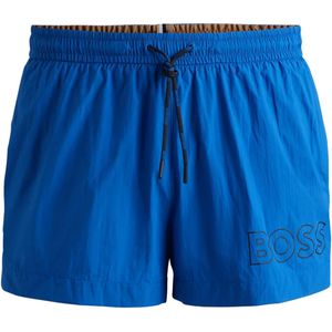 HUGO BOSS Mooneye swim shorts, heren zwembroek, middenblauw