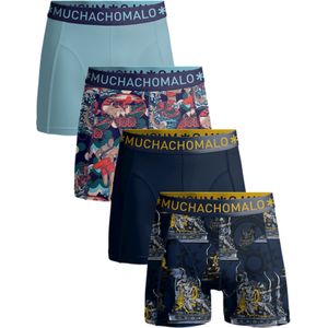 Muchachomalo boxershorts, heren boxers normale lengte (4-pack), Hercules Baywatch -  Maat: M
