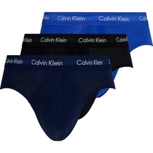 Calvin Klein Hipster Briefs (3-pack), heren slips, blauw -  Maat: XS