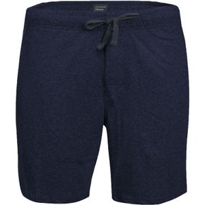 SCHIESSER Mix+Relax lounge broek, korte pijpen, dun, blauw -  Maat: S