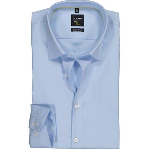 OLYMP No. Six super slim fit overhemd, lichtblauw twill 38