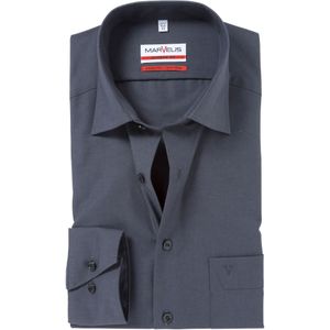 MARVELIS modern fit overhemd, antraciet grijs 43