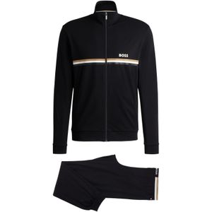BOSS - Lounge Set - Grijs - Single Jersey - Regular-Fit