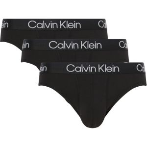 Calvin Klein Hipster Briefs (3-pack), heren slips, zwart -  Maat: XS
