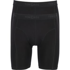 TEN CATE Basics men bamboo viscose long shorts (2-pack), heren boxers lange pijpen, zwart -  Maat: XXL