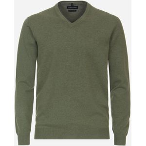 CASA MODA comfort fit trui, groen -  Maat: 6XL