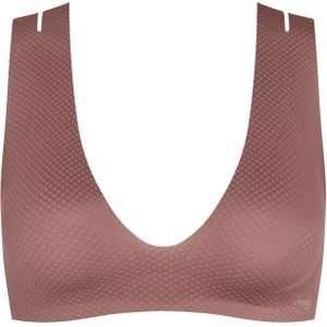 Sloggi Women ZERO Feel Flow Bralette, bralette, bruin