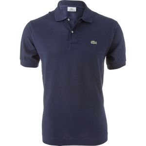 Lacoste Classic Fit polo, marine blauw -  Maat: L