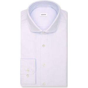 Seidensticker - Businessoverhemd - Blauw - Regular 1/1 Kentkraag - Effen