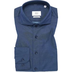 ETERNA slim fit overhemd, twill, blauw 46