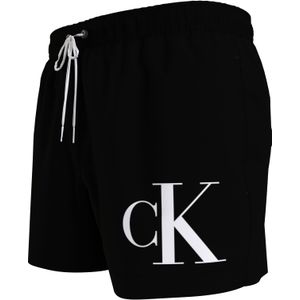 Calvin Klein Short Drawstring swimshort, heren zwembroek, zwart -  Maat: S