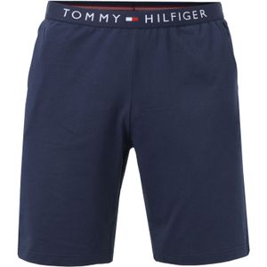 Tommy Hilfiger heren lounge short, korte broek dun, blauw