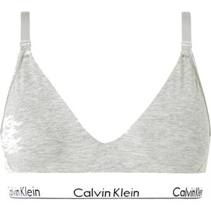 Calvin Klein dames Modern Cotton maternity bra, zwangerschaps BH, grijs -  Maat: XS