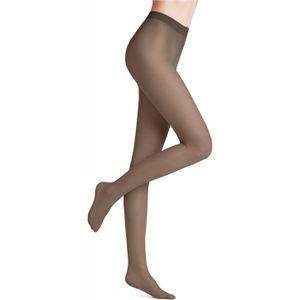 FALKE Pure Matt 20 DEN dames panty, smoke -  Maat: L