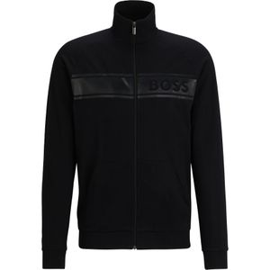 BOSS Authentic Jacket, heren lounge vest, zwart -  Maat: L