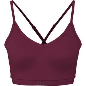 FALKE dames training sportbeha, donkerrood (barolo)