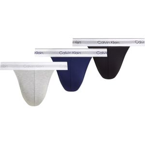 Calvin Klein - Sport Briefs - Heren Slips - Zwart - Grijs - Blauw - 3-pack