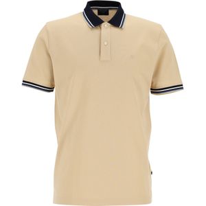 OLYMP Polo Casual, modern fit polo, beige