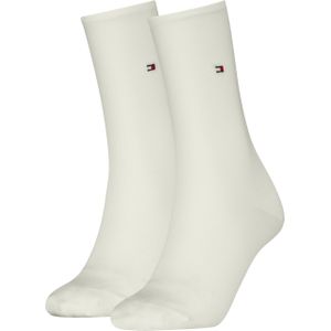 Tommy Hilfiger Sock Casual (2-pack), dames sokken, off white