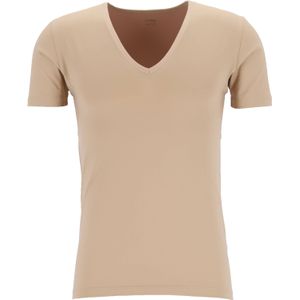 Mey Dry Cotton functional T-shirt (1-pack), heren T-shirt regular fit diepe V-hals, huidskleur -  Maat: S