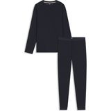BOSS Energetic Long Set, heren pyjama set, donkerblauw