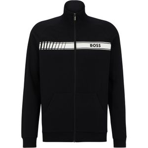 BOSS Authentic Jacket, heren lounge vest, zwart