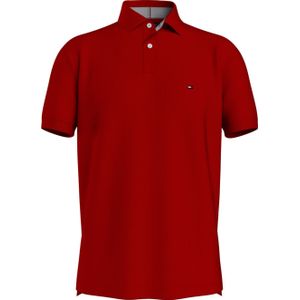 Tommy Hilfiger 1985 Regular Polo, rood -  Maat: S