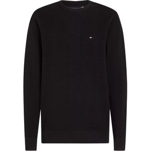 Tommy Hilfiger heren pullover Katoenen, zwart -  Maat: 3XL