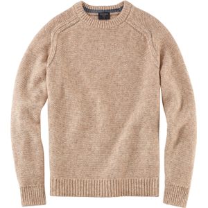 OLYMP Casual modern fit pullover wol- met katoenmengsel, beige -  Maat: L