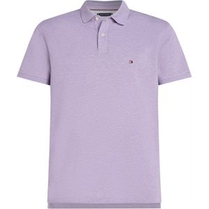 Tommy Hilfiger 1985 Regular Polo, heren poloshirt, lila melange