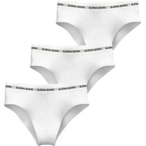 Björn Borg - Logo Highwaist Briefs - Set van Drie - Katoenen Stretchkwaliteit