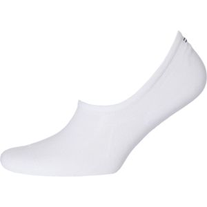 Tommy Hilfiger Footie Socks (2-pack), heren sneaker sokken katoen, onzichtbaar, wit -  Maat: 43-46