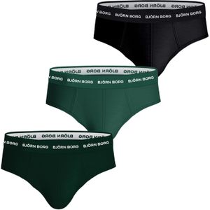 Bjorn Borg Cotton Stretch brief, heren slips (3-pack), multicolor