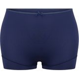 RJ Bodywear Pure Color dames short extra hoog, donkerblauw -  Maat: 4XL