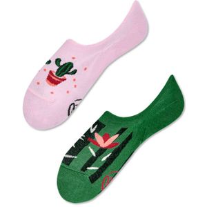 Many Mornings onzichtbare unisex sneakersokken, Summer Cactus No Show