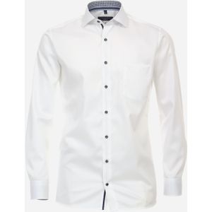 CASA MODA modern fit overhemd, twill, wit 39
