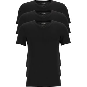 Lacoste T-shirts slim fit (3-pack), heren T-shirts V-hals, zwart -  Maat: XL