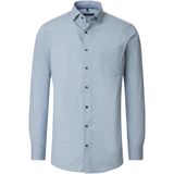 CASA MODA - Comfort Fit - Overhemd - Blauw - Popeline
