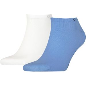 Calvin Klein Sneaker (2-pack), heren enkelsokken, blauw